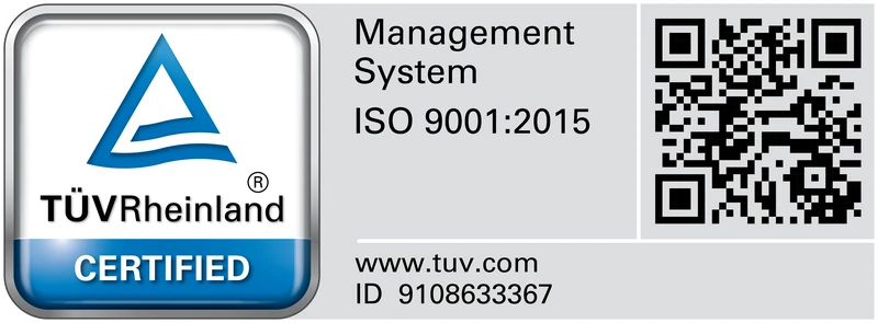 Certificación TÜV Rheinland ISO 9001:2015 - Interchemistry S.A.